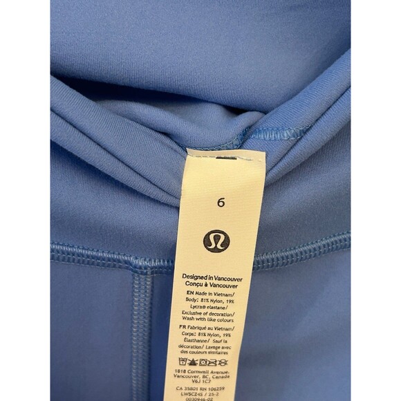 lululemon Align HR Pant/ Leggings  size 6 Pool 28” New with tags Authentic - Picture 5 of 5